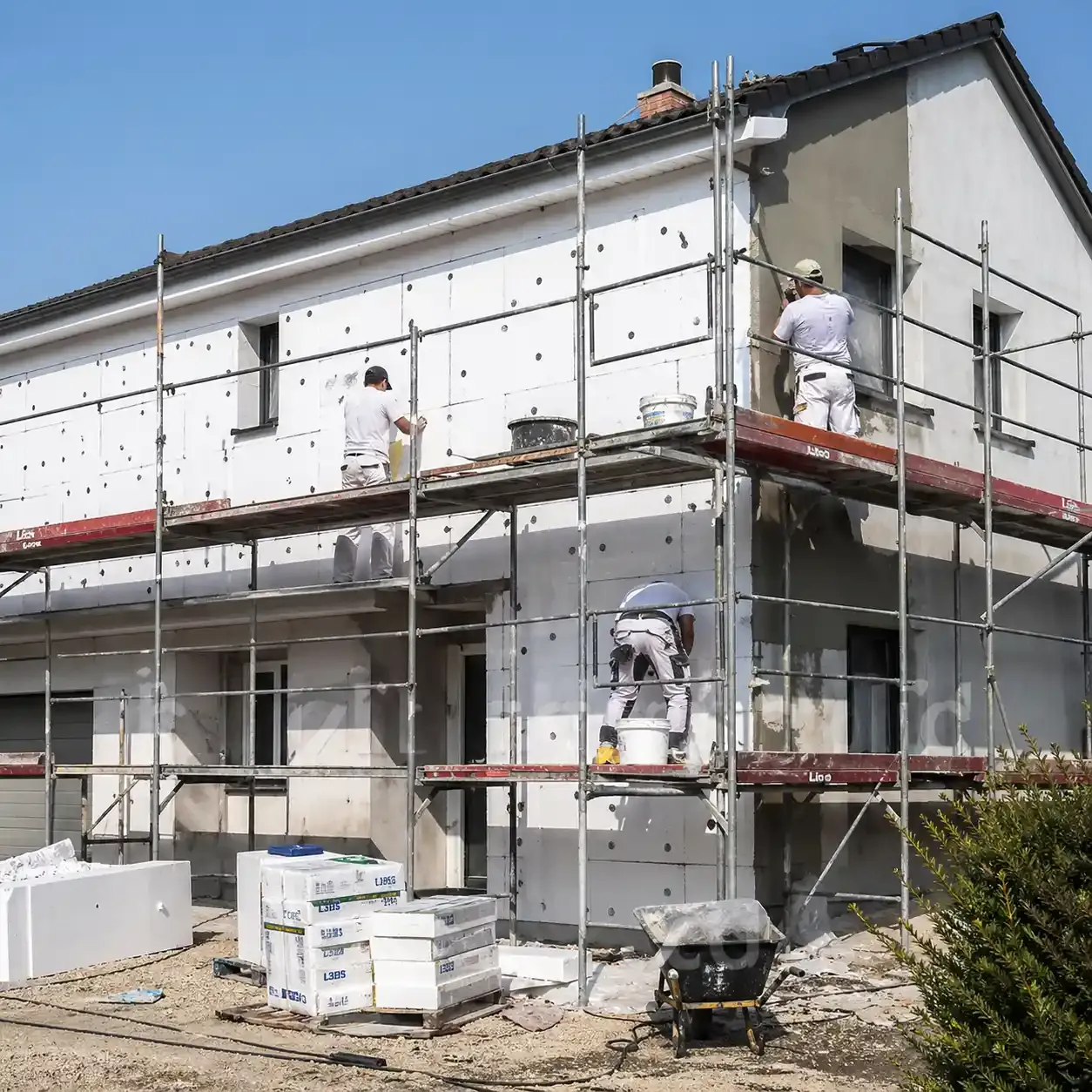 Image isolation thermique exterieure 8 isolation facade laine de roche
